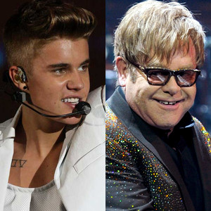 Justin Bieber, Elton John Justin Bieber, Elton John